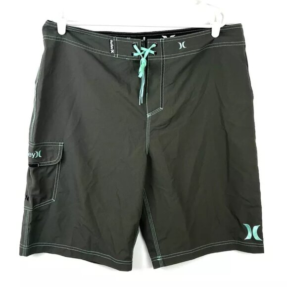 Hurley Men’s Gray Boardshorts Size 36